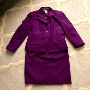 Vintage Pendleton Wool 2-Piece Jacket and Skirt